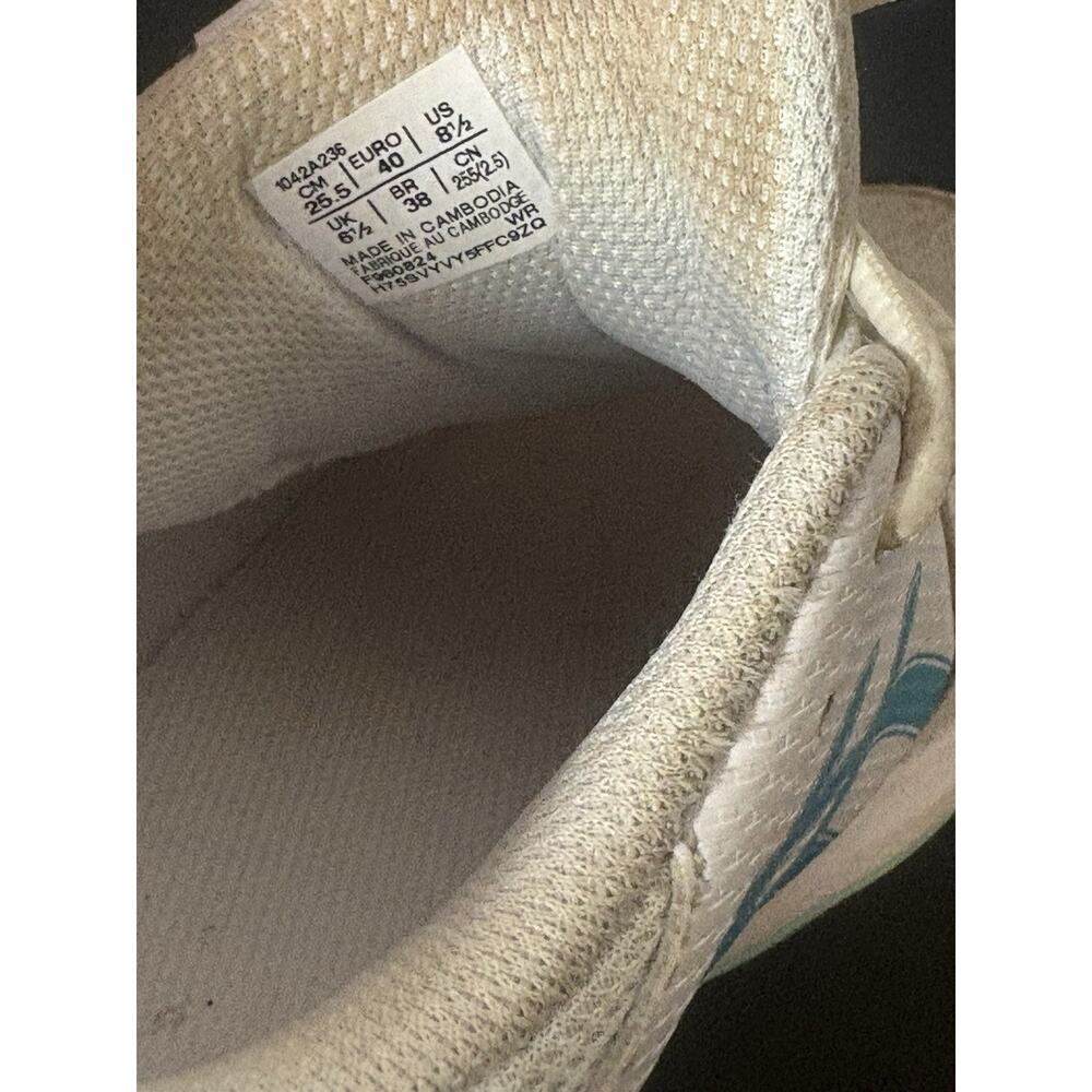 ASICS Women’s Gel-Dedicate 8 Size 8.5 Wht & Blu - Picture 5 of 8